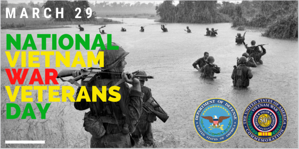 Today is National Vietnam War Veterans Day